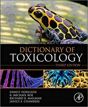 Dictionary of Toxicology 3rd Edition