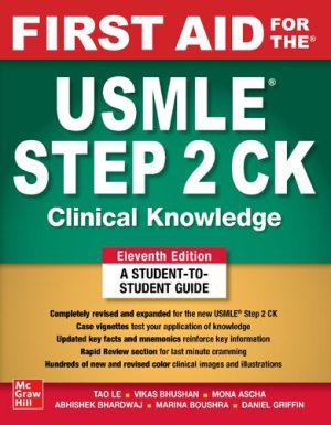 First Aid for the USMLE Step 2 CK 11th Edition