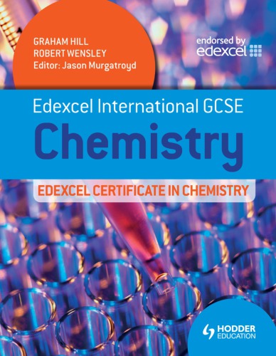 Edexcel international GCSE Chemistry Edexcel Certificate in Chemistry