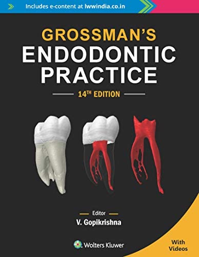 Grossmans Endodontic Practice 14th Edition