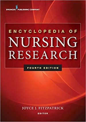 Encyclopedia of Nursing Research 4th Edition