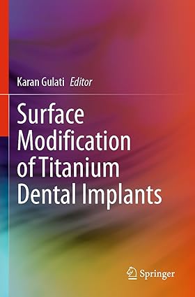 Surface Modification of Titanium Dental Implants