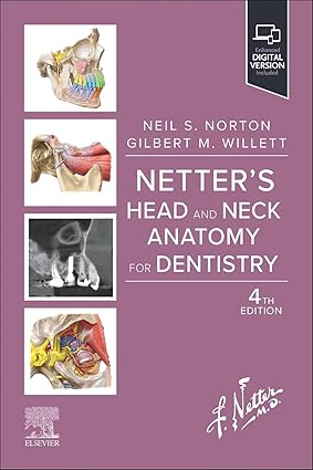 Netters Head and Neck Anatomy for Dentistry 4th Edition