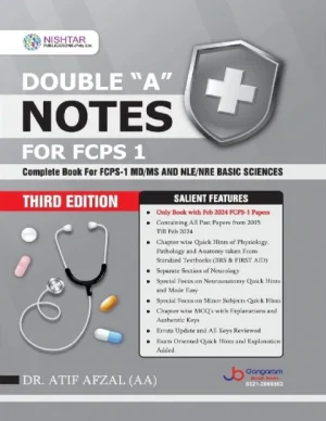 Double A Notes for FCPS 1 3rd Edition By Dr Atif Afzal