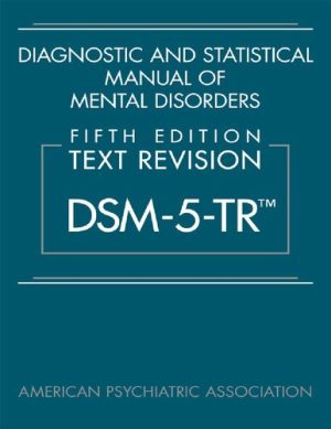 DSM 5 TR 5th Edition 2022