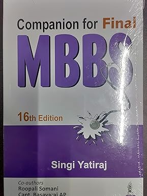 Companion for Final MBBS